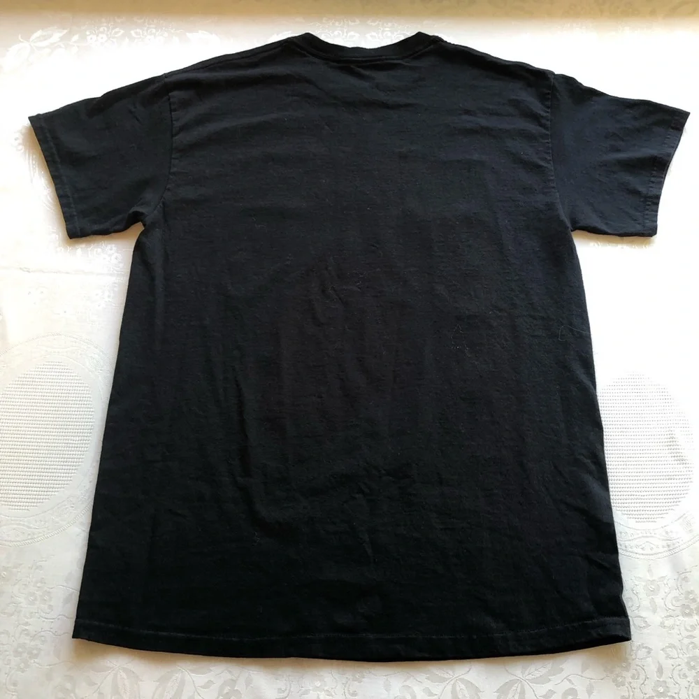 Bravado Black Cotton Vintage Y2K Graphic Tee EMINEM Slim Shady Mugshot Design